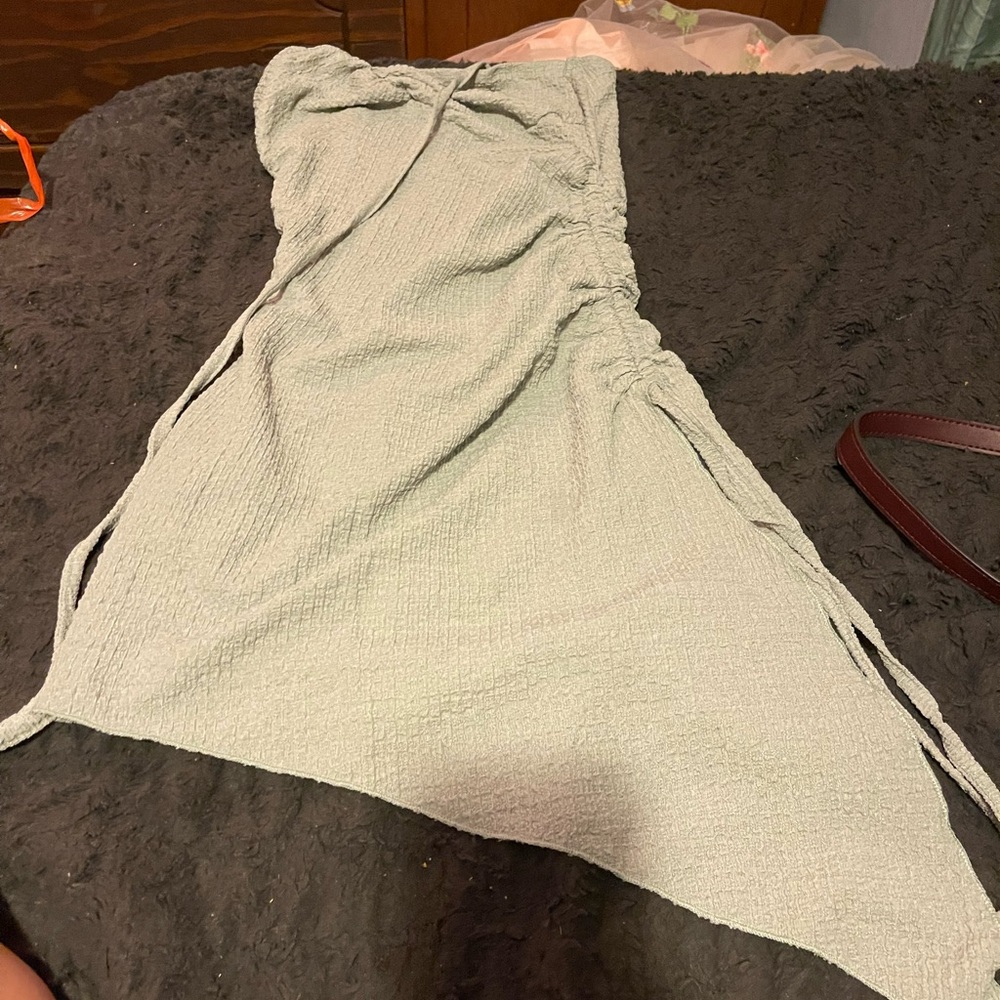 SHEIN Mint Textured Dress